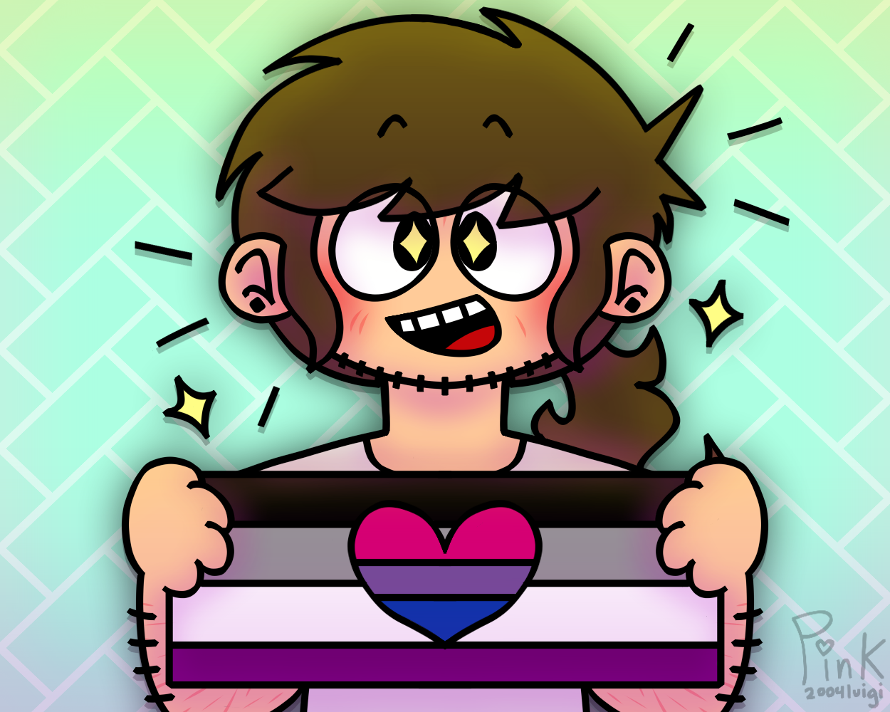 Biromantic Asexual Pride